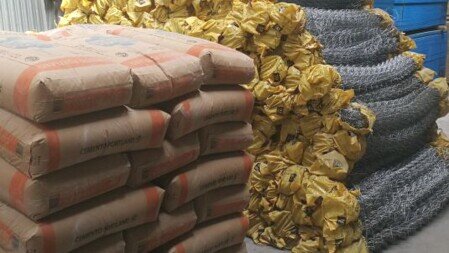 Cemento de construcción bolsa de cemento